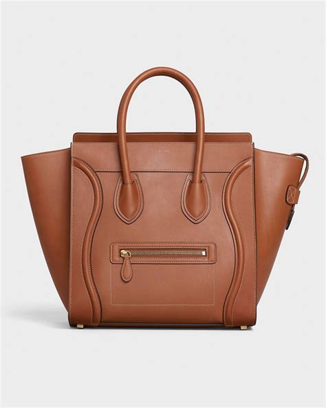 celine tie bag weight|celeine mini luggage tote.